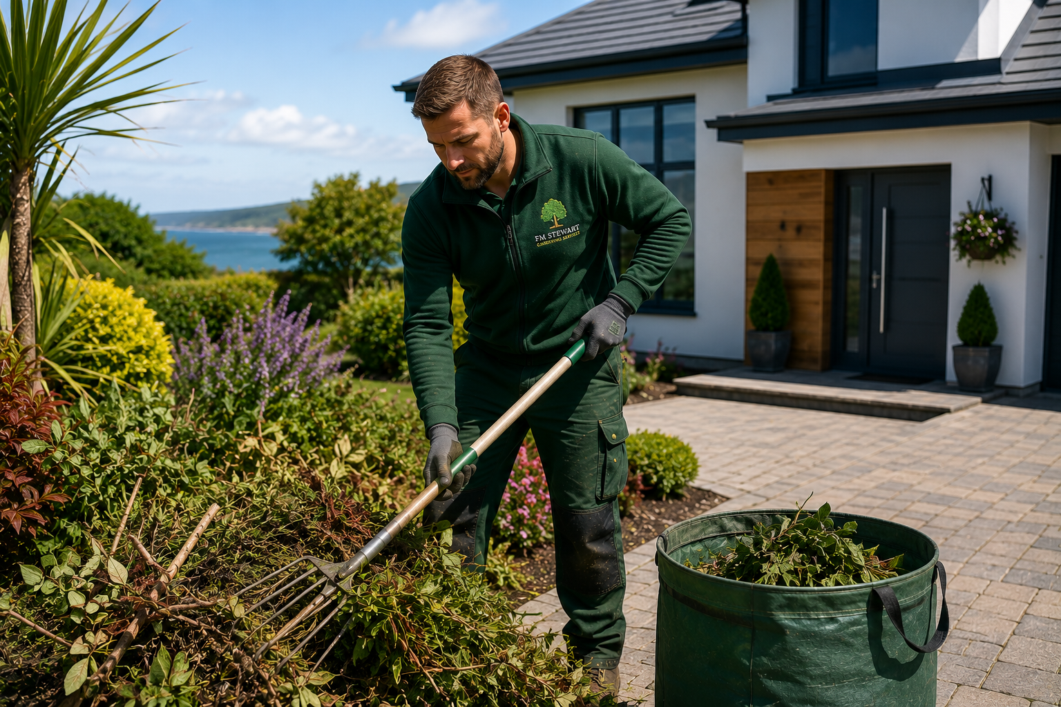 F.M Stewart Gardening providing garden clear outs