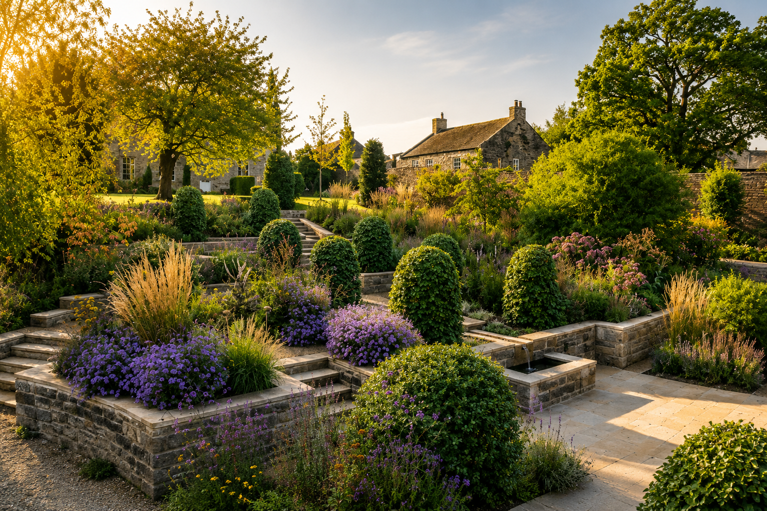 F.M Stewart Gardening providing landscape design